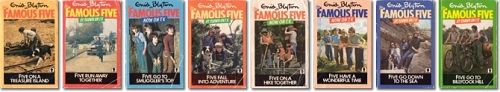Old Famous Five Books from 1980